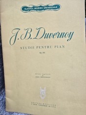 Partitura,Studii pentru pian, Op.276 - J.B. Duvernoy