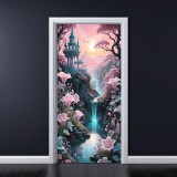 Folie imprimata color pentru decor Usa, dimensiune 200 x 90cm, model: AVX-DR13, AVEX