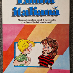 LIMBA ITALIANA Manual pentru anul I de studiu (a doua limba) - Tanase-Bogdanet