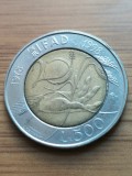 Moneda Italia 500 lire 1998, Europa