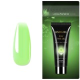 Colorat Gel Poly - Neon Green, 15ml, ADL