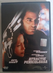 ATRACTIE PERICULOASA - FILM - DVD GEORGE CLOONEY SI JENNIFER LOPEZ foto