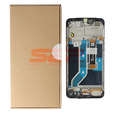 LCD+Touchscreen cu Rama OPPO A12 BLACK Original Service Pack foto
