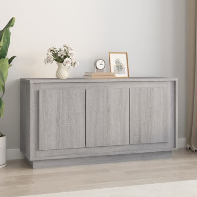 vidaXL Dulap, gri sonoma, 102x35x55 cm, lemn prelucrat 831891 foto
