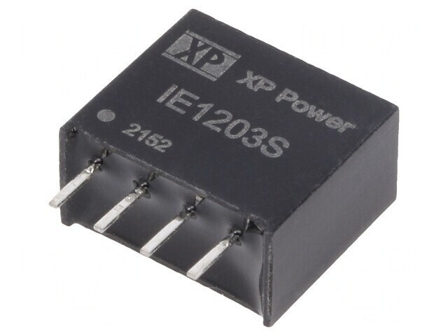 Convertor DC/DC 1W 12V la 3.3V 300mA SIP THT