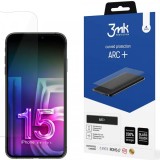 Folie de protectie Ecran 3MK ARCpentru Apple iPhone 15, Plastic