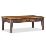 Cumpara ieftin Masuta de cafea in stil vintage, 118x60x40 cm, lemn masiv