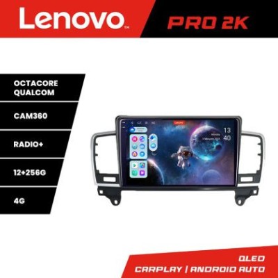 Navigatie Mercedes ML W166 NTG4.5 Lenovo Kit-W166 8 core QLED 2K 12+256 360 Android Waze USB Navigatie Internet Youtube Radio CarStore Technology foto