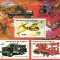 DJIBOUTI 1984 - Masini si avioane destinate stingerii incendiilor / colita MNH (cota Michel 20&euro;)