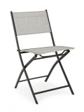 Cumpara ieftin Set 4 scaune gri negru Martinez 46x58x80 cm