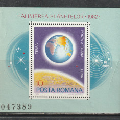 Romania 1981 - #1034 Alinierea Planetelor S/S 1v MNH