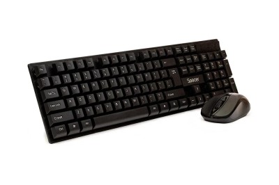 KIT Tastatura si Mouse Spacer SPDS-1100 fara fir, USB, tastatura foto