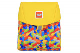 Rucsac Gradinita Lego Tribini Line - Design Bricks Yellow