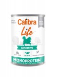 Cumpara ieftin Calibra Dog Life Sensitive Salmon with Rice 400 g, conserva