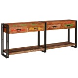 Cumpara ieftin Mese consola 2 buc. Multicolour 200 x 33 x 75 cm