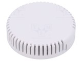 Carcasă albă ventilată pentru alarmă &Oslash;80mm, 20,3mm - HAMMOND