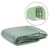 VidaXL Copertină rezervă pentru seră (6,86 m&sup2;), verde, 200x343x200 cm