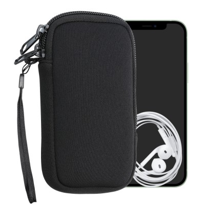 Husa Universala Kwmobile marime XS - 4 inch, Neopren, Negru, 46188.32.01 foto