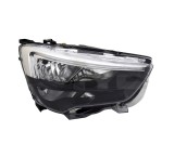 Far Opel Combo/Life, 09.2018-, montare fata, dreapta, cu lumini de zi tip LED; H1+H7+LED; electric; fara motor; halogen, TYC