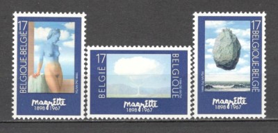 Belgia.1998 Arta:100 ani nastere R.Magritte-Pictura MB.486 foto