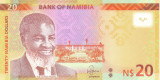 Bancnota Namibia 20 Dolari 2018 - P17b UNC