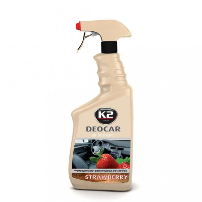 Odorizant cu atomizor Deocar K2 700ml - Capsuni Garage AutoRide foto