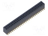 Conector SAMTEC şiruri pini tată 50 PIN 1,27mm aurit SMT soclu
