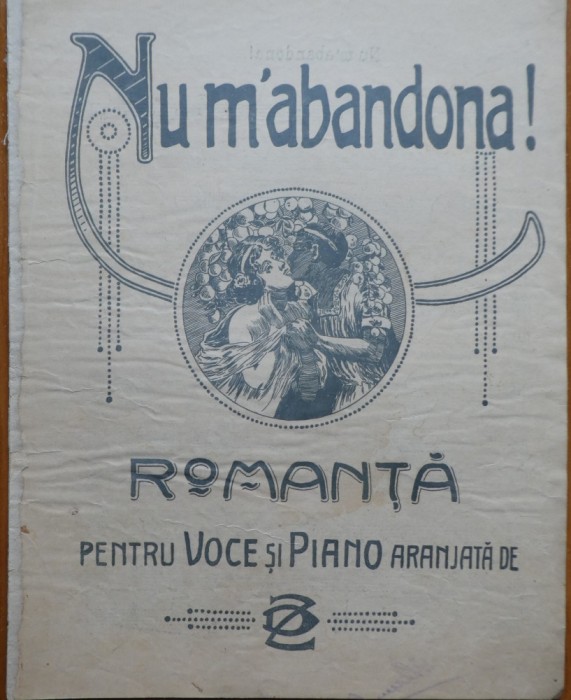 Partitura interbelica a romantei Nu m-abandona