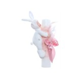 Cumpara ieftin Lumanare Botez cu Dantela si Bebelus Atasat - LB14