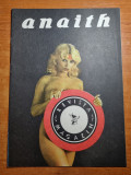 Revista magazin -ANAITH - 1990 - anul 1,nr.1 - prima aparitie-marilyn monroe