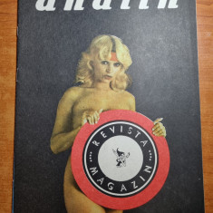 revista magazin -ANAITH - 1990 - anul 1,nr.1 - prima aparitie-marilyn monroe