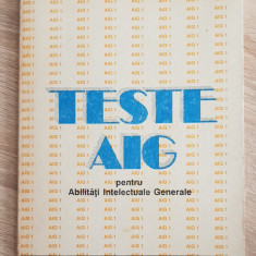 Teste AIG pentru Abilități Intelectuale Generale