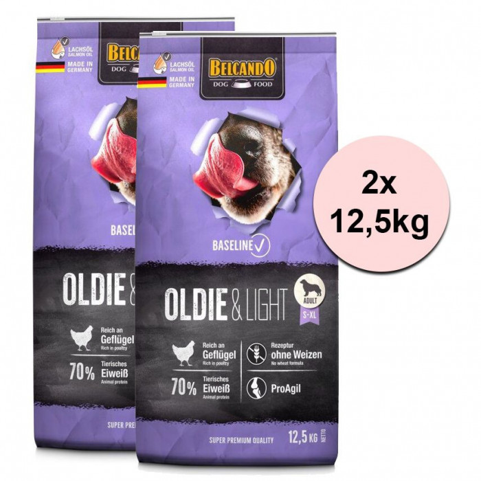 Belcando Baseline Oldie &amp;amp; Light 2 x 12,5 kg