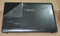 Capac Display Laptop BackCover Asus A52JT Carcasa Display Laptop Neagra foto