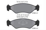 Set placute frana TEXTAR 2120203