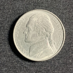 Moneda five cents 2000 USA
