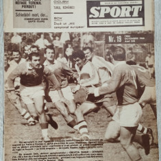 Revista SPORT nr. 19 (185) - Octombrie 1966 - Dinamo Victoria Bucuresti