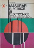 MASURARI ELECTRICE SI ELECTRONICE. MANUAL PENTRU CLASA A XI-A LICEE CU PROFIL DE ELECTROTEHNICA, MATEMATICA-350688