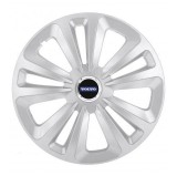 Cumpara ieftin Set 4 Capace Roti, potrivite jantelor de R14, pentru Volvo, model terra cromat, Autohelix MSA
