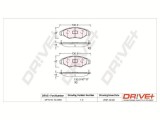 Dr!ve+ DP1010.10.0859 set placute frana,frana disc