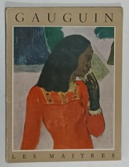 PAUL GAUGUIN ( 1848 -1903 ) par RAYMOND COGNIAT , COLLECTION &amp;#039; LES MAITRES &amp;#039; , 1953 foto