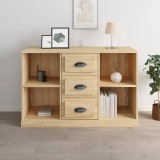 vidaXL Servantă, stejar sonoma, 104,5x35,5x67,5 cm, lemn prelucrat 816235