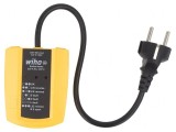 Tester prize electrice LED 230V EU WIHA
