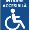 Indicator pentru intrare accesibila