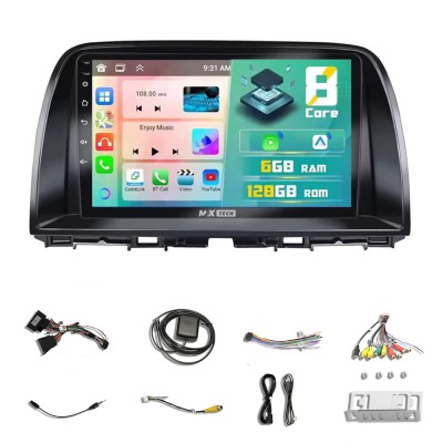 Navigatie Mazda CX-5 2012-2017 dedicata Android 13, MaxTech&amp;reg;, 9 inch, 6 GB Ram 128 GB Rom, GPS, Carp foto