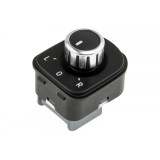 Comutator reglaj oglinzi Seat Alhambra 20, Vw Cc 20, Eos 20, Golf Plus 20, Golf 6 20, Golf 7 20, Passat B7 20, Sharan 20, Tiguan 20, Cromat, 5K2959565