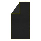 Prosop din microfibra cu uscare rapida 100x180 cm, 200 GSM, negru