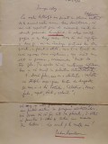 Șerban Cioculescu - Scrisoare autografă semnată, din 1983, referitoare la apariția ediției liliput a Luceafărului lui Eminescu