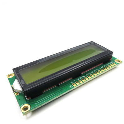 Modul LCD Display 1602 16X2 caractere Arduino afisaj: VERDE (d.841) foto
