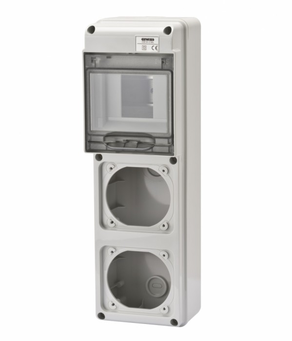 Tablou organizare Q-DIN 5M 2 prize IEC 16A Gewiss GW68018N